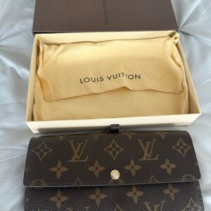 Louis Vuitton Dark Brown Monogram Wallet